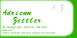 adrienn zettler business card